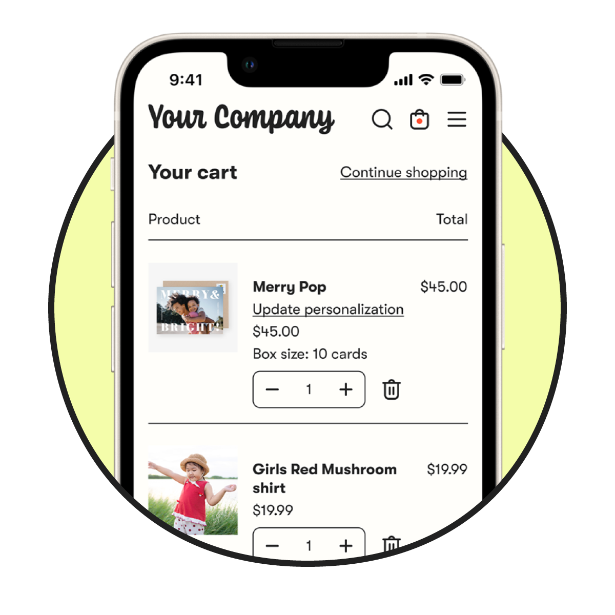 Seamless Shopify checkout